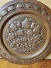 Antique Old Islamic Persian Copper Hand Pierced 23  Tray