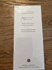 Google Nest Protect Smart Smoke Alarm Carbon Monoxide Detector Battery New Seal
