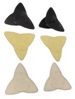 Vintage Gibson Propeller Guitar Picks -1979- Lot Of 6- Black-cream   White- Nos