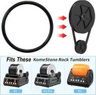 5 Pack Replacement Drive Belts Lortone 3a 1 5   Komestone K1   K3 Rock Tumblers