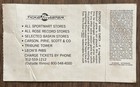 Oct 14  1984 The Jacksons Victory Tour   Comiskey Park Chicago Ticket Stub
