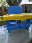 Safety 1st on The Go Fold Up Booster seat  Tray straps high Chair vtg  Great Con