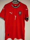 Portugal Cristiano Ronaldo  7 Signed Jersey With Certificate Gcoa 