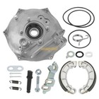 Rear Brake Backing Plate Shoes Arm Rocker Kit For Honda Ranche 420 Foreman 500