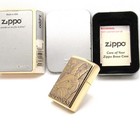 Barrett Smythe Capricorn Solid Brass Zippo Oil Lighter 2000 Unfired Rare