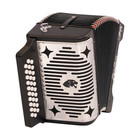 Hohner Panther Diatonic Gcf Accordion - Black