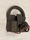 An Old Antique Iron Padlock Lock With Original Key Most Rare Collectible