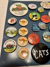21 Vintage 80   s Pin-back Button Assortment See Photos