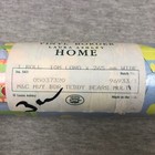 New 2 Rolls Vintage Laura Ashley Home Vinyl Boader Teddy Bears 10m X 265mm Wide