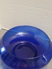 Vintage Mid Century Modern Style Crisa Mexico Cobalt Blue Decorative Table Bowl