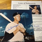 Joe Dimaggio Signed 8x10 Photo Jsa Loa   Holo   New York Yankees   Autographed