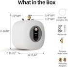 8 0 Gallon Electric Mini Tank Water Heater Instant Hot Water 1440w For Rv Camper