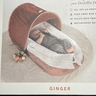 Dockatot Cabana Kit Ginger 50  Spf Uv Bug Screen Folding Waterproof Beach Pool