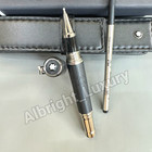 Montblanc Victor Hugo Writers Edition Black Silver Rollerball Pen Luxury