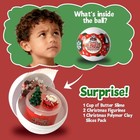 Christmas Slime Kit 4 Pack Butter Slime Balls Kids Stocking Stuffers Holiday Gif