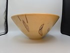 Greg Kirkland Wood Bowl - Artisan Made Turned Bowl Box Eider Wood