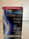 True Metrix Blood Glucose Test Strips 100 Ct  2 Boxes  Exp 09 2027  Free Ship
