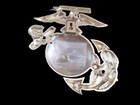 U s Marine Corps Ega Gold Oversized Eagle Globe   Anchor Wall Medallion Plaque 