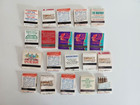 Vintage Matchbook Advertising Boxes Assorted Lot Of 20 Casinos  Cigars  Stamps  
