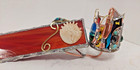 Stained Glass Kaleidoscope - Gems  Minerals  Semi-precious  Epidote  Coral  Quar