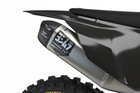 Yoshimura Exhaust Rs-12 Decals   chrome black   2 Pack