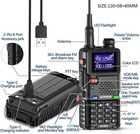 2-pack Ham Radio Baofeng Radio Long Range Ar-5rm 10w Handheld Noaa Emergency   