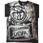 Vintage Lot29 Tazmanian Devil Graphic T Shirt Black Mens 2xl Looney Tunes