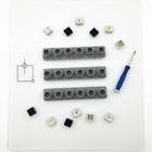 Silicone Key Contact Pad High Sensitivity Keyboard Conductive Rubber