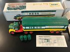 Vintage 1975 Hess Truck With Original Box  3 Barrels  3 Inserts   Battery Card