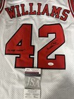 Scott Williams Signed Auto Bulls Jersey With Jsa And 3x Champs Insc