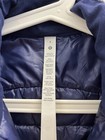 Lululemon Down For It All Vest Shine In Night Sea Blue Women Size 8