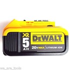 Dewalt Dcg412 20v Cordless Grinder   1  Dcb205 5 0 Ah Battery  Charger 20 Volt