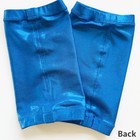 Pro Grade  Wrestling Kneepad Covers Set Solid Blue Gear Brand New Knee Pads