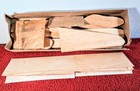 Vintage 40 s Falcon Model Aeroplanes Lockheed P-38 Lightning Balsa Partial Kit