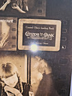 1920s Citizens Bank Central Ohio Silent Film Storyboard Ad Proof