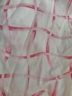 Vtg French Country Ribbon Lattice Printed Fabric Cotton 15 6 Yards Lot Nos