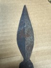 Antique Hand Forged Iron Spear Head Lancer  dagger Point
