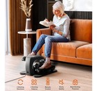 New Under Desk Elliptical Machine W  Remote  Great For Seniors  Rehabilitation