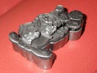 Vintage Torino Clown Trinket Box Set With Brooch Pin Earring Pendant Usa