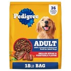 Pedigree Adult Complete Nutrition Dry Dog Food With Grilled Steak   Vegetable   