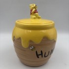 Disney Winnie The Pooh Hunny Pot Ceramic Snack Jar Cookie Jar Food Storage