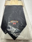 Vtg New Rainbo Bread Embroided Mens Navy Tie Advertising Rare