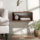 Wdshiyi Floating Nightstand Wall Mounted Bedside Shelf Handmade Bedroom