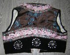 Czech Vintage Antique Girls Peasant Folk Costume Kroj Vest East Moravian
