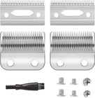 2 Pack Professional Replacement Clipper Blades precision 2 Holes Adjustable H   