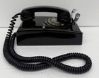 Vintage 1969 Bell Systems Black Rotary Wall Mount W  Dbl Line Electric Telephone