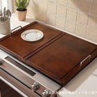 30 x22  Stove Top Cover Wooden Noodle Board With Handles For Gas Electric Stove