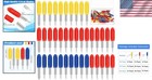 Durable 40 Piece Replacement Blade Set For Cricut Explore - Includes Storage Box