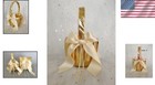 Wedding Flower Girl Basket Ring Bearer Pillow Satin Ribbon Decor Gold Beige