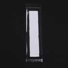 100 Pcs Rectangle 26x7cm Clear Cellophane Bags For Jewelry Components Separated